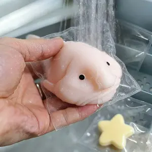 Ugly Fish Toy – Squeeze Play, Water-Resistant, Bath Toy for Kids. Soft Fish Squeeze Toy to Reduce Anxiety, Sensory Play. Cute Little Animals with Soft Texture. Perfect for Holidays, Office Gifts, And Birthdays