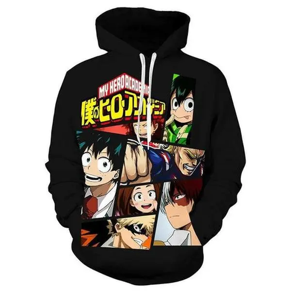 Japan Anime My Hero Hoodie