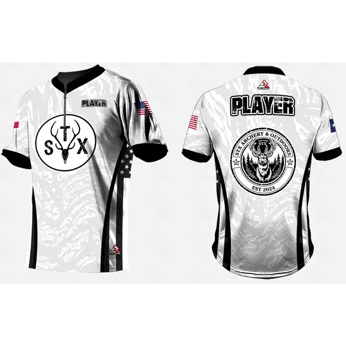 STX Archery Black Trim Whitetail Shooter Jersey