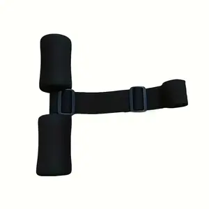 Portable Door Push Bar Adjustable Nordic Strap for Abdominal & Calf Training, Home Gym Essential, Squats & Sit-Ups Exercise Equipment, Abdominal Workout Equipment