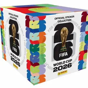 2026 Panini FIFA Copa del mundo Caja 50 Paquetes.