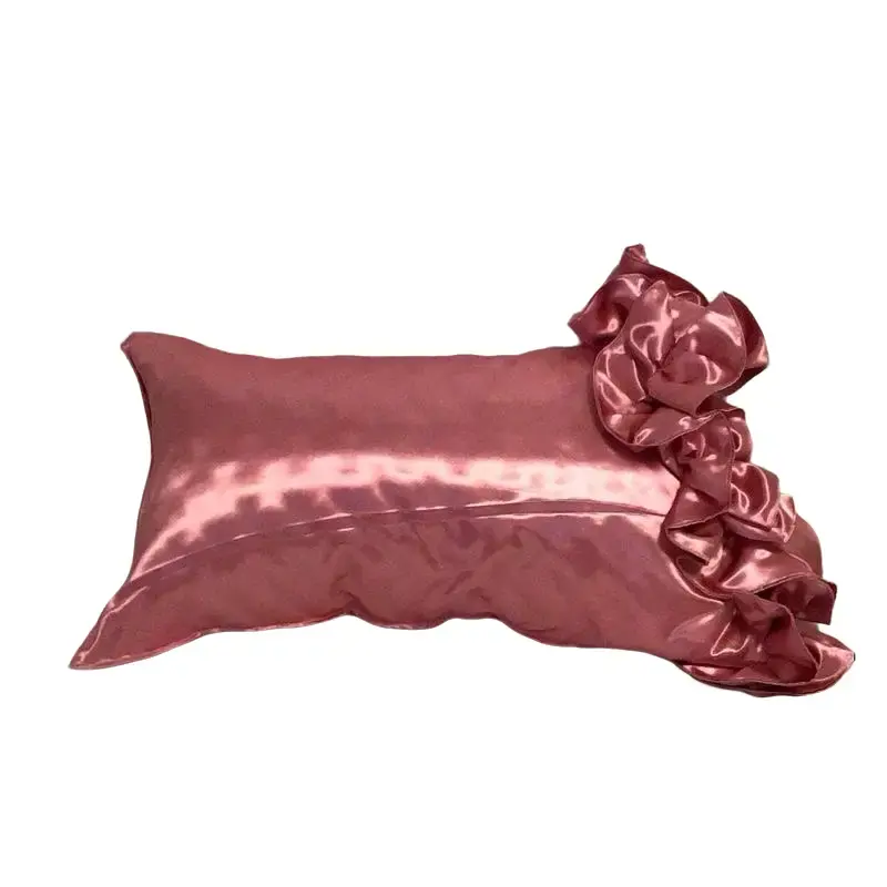 Pink Blush Satin Pillows