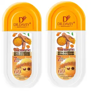 2pcs 100ml FACE & BODY Hydrating Mineral CREAM BB Cream Refreshing Non-greasy Body Fit for Men and Women Travel Portable, Turmeric Cosmetics Products