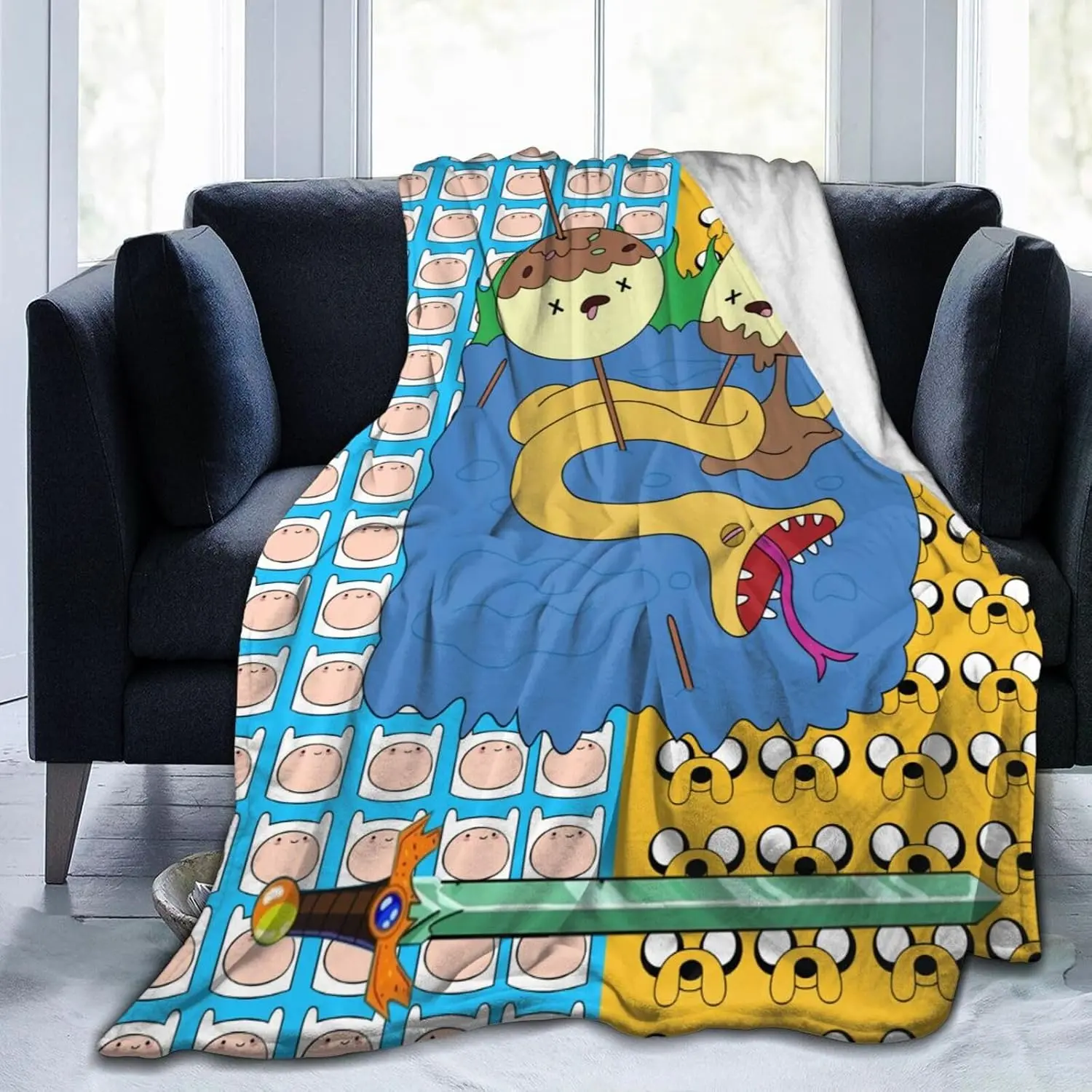 Blanket Soft Warm Plush Fuzzy Lightweight Travel Blankets Cozy All-Season
