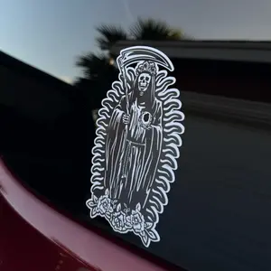Santa Muerte Vinyl Decal Sticker For Cars car stickers fade resistant