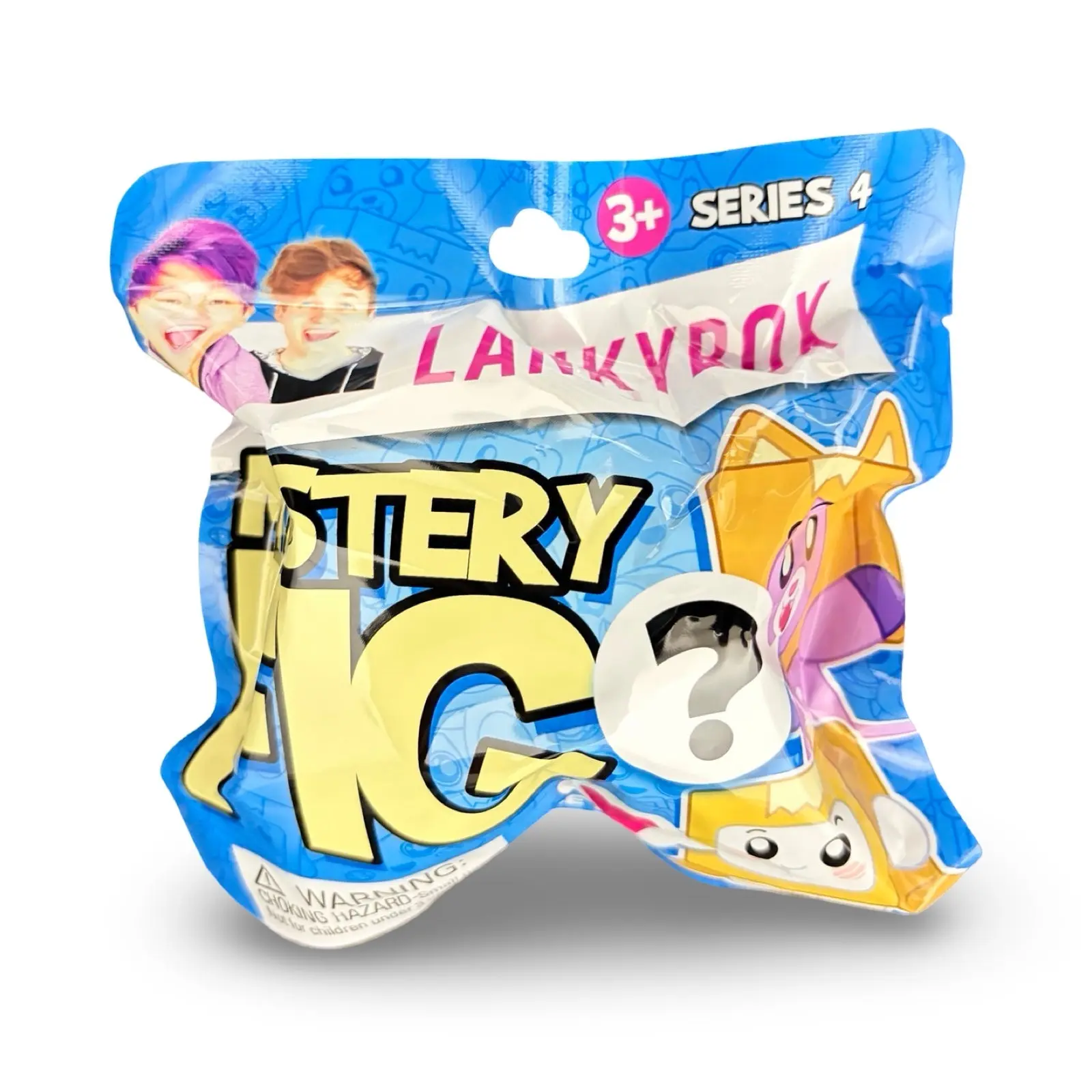 LankyBox Series 4 Mystery Figure Blind Bag Pack - Cute Collectibles, Glow Elements, Vibrant Paint, Compact Size, Ideal for Toy Unboxing, Birthday Gifts