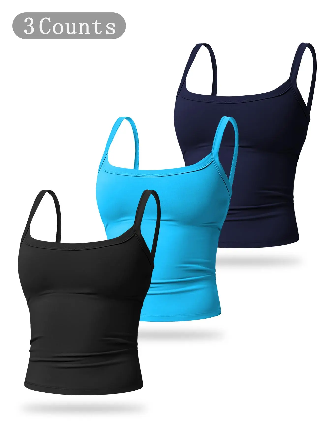 Women's Solid Wireless Sports Bra, Quick Drying Breathable Comfortable Sports Vest, Ladies Sportswear for Indoor Outdoor Wear, Workout Clothes Women