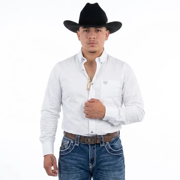 Men shirt white Platiny