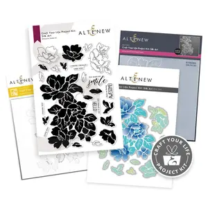 Craft Your Life Project Kit: Silk Art Stamp Set