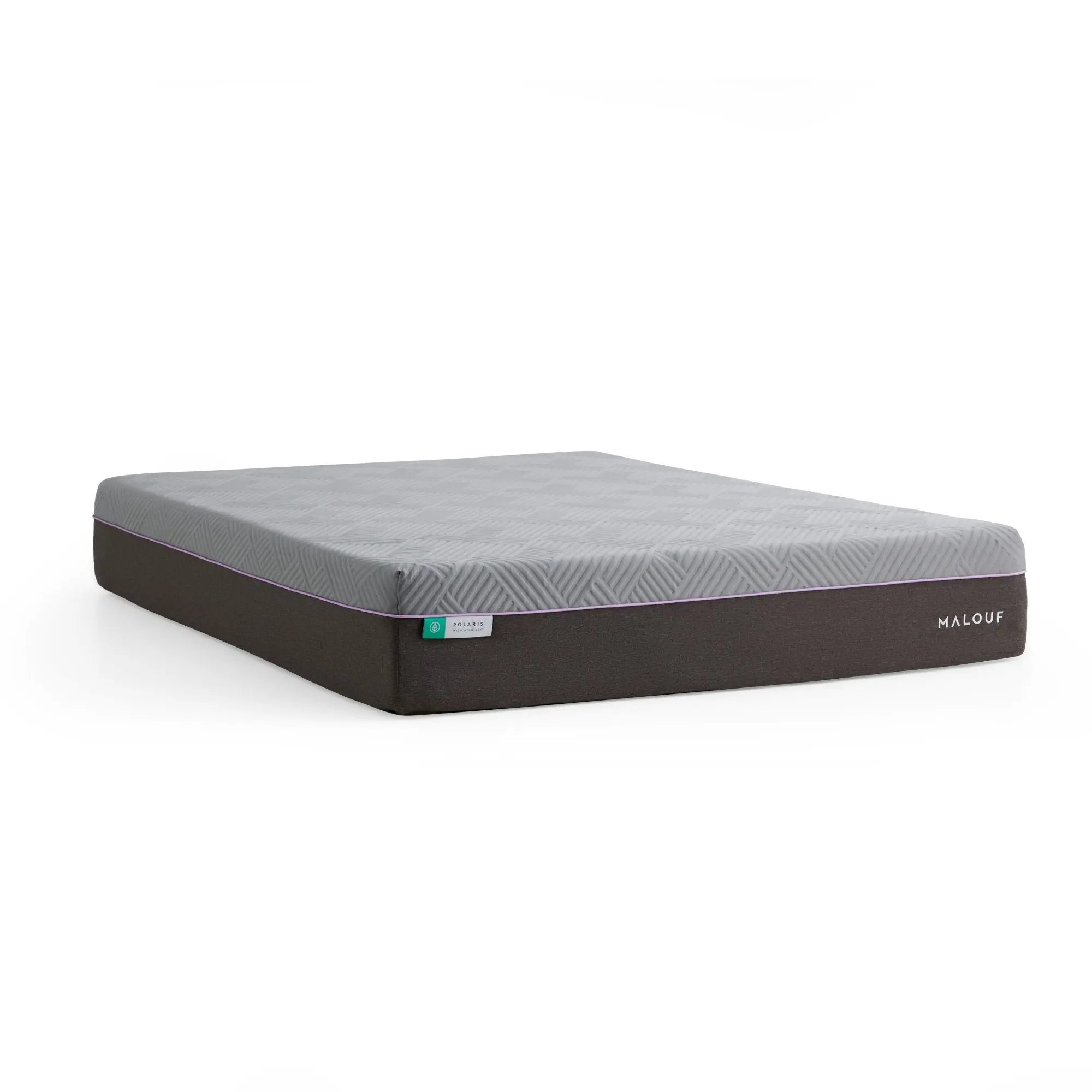 MALOUF Polaris™ 12" AeroFlex™ Hybrid Mattress - 3-Layer Foam-Based Memory Foam Mattress with Cool Gel, Breathable Airflow Design for Optimal Support, Airflow Mattresses