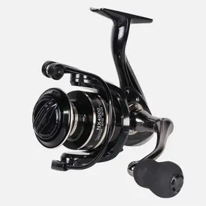 12BB Metal Spinning Fishing Reel 5.2:1 Freshwater Saltwater Left Right Hand Reel DC 2000 Series for Comfort and Performance