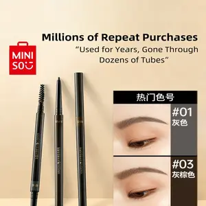 MINISO Ultra-Fine Brow Pencil, Waterproof & Sweat-Proof Long-Lasting Precise Eyebrow Pencil , Gift for Girls#Summervibes