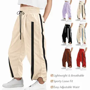 Women’s Y2k Comfy Drawstring Pants – High Waist Loose Straight Leg Y2K Lounge Pants Soft Casual Everyday Outfit