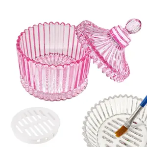 Dappen Dish Large Nail Cup for Nail Monomer Liquid Glass Nail Brushes Cup for Acrylic Liquid Powder Nail Glitter Gel Polish Remover Holder for Nail Salon Nail Art Business