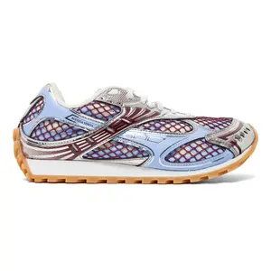 Bottega Veneta Orbit Women's Barolo Blue Bell Casual Sneaker, Trainer, Runner, Athletic Sports Shoes