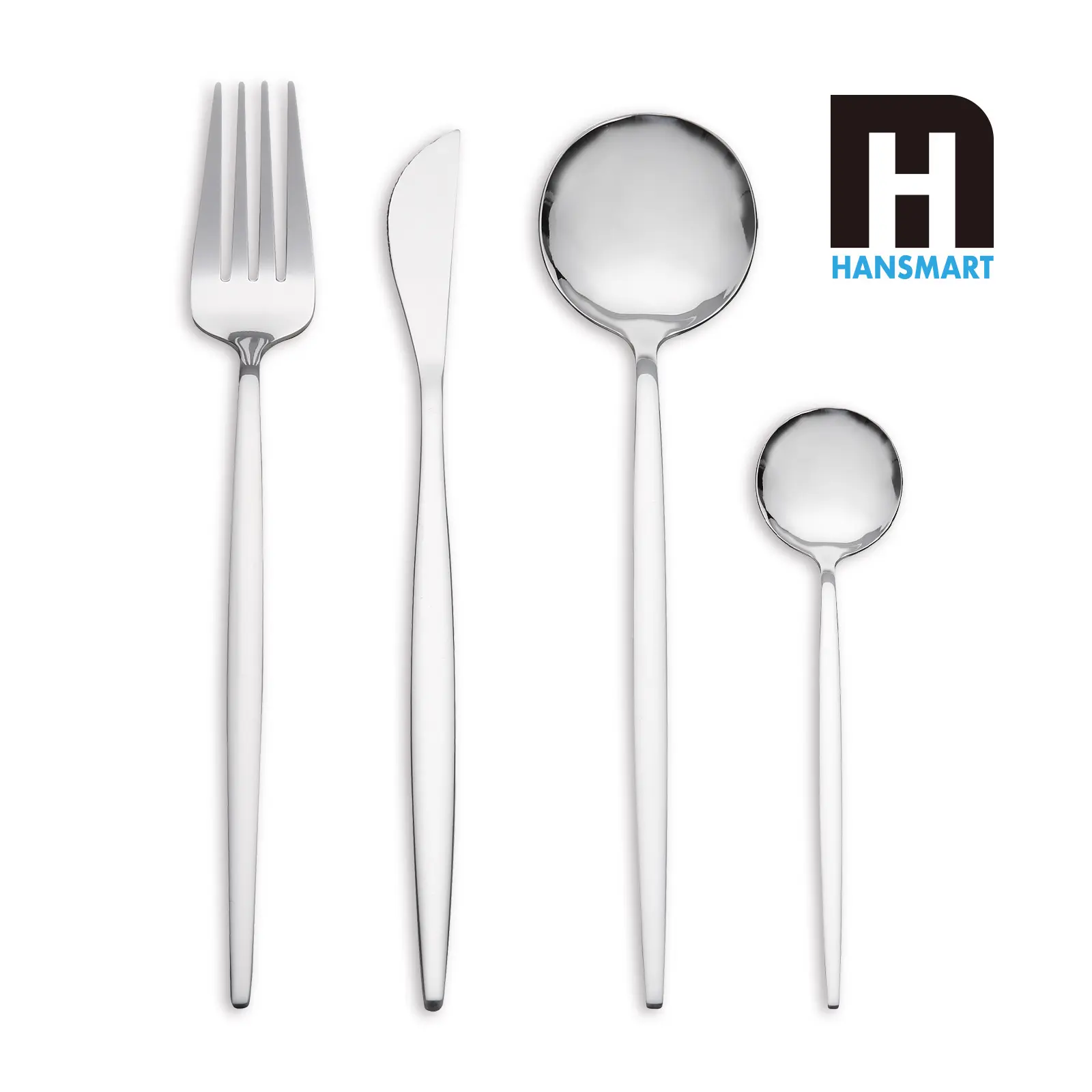 24 Pcs Silverware Set for 6,Stainless Steel Cutlery Flatware Set, Dishwasher Safe Durable Eating Utensils Set Included Knives Spoons and Forks Set, Mirror Polished Tableware For Home, Restaurant, Cutlery Utensil Sets, Dinner Service Set