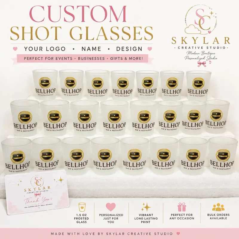 Custom shot glass