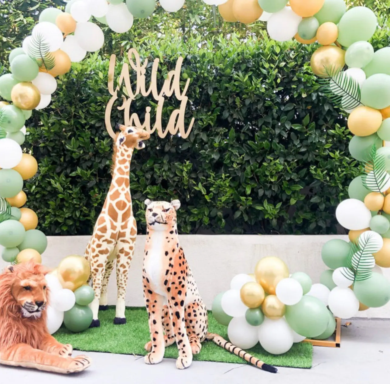 Wild Child Wood Sign Wall Backdrop
