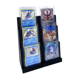 Toploader Card Holder Stadium Displays (2 Pack), Compatible with Ultra Pro Protectors - Trading Card Holder - Card Stand - Sports Card Display