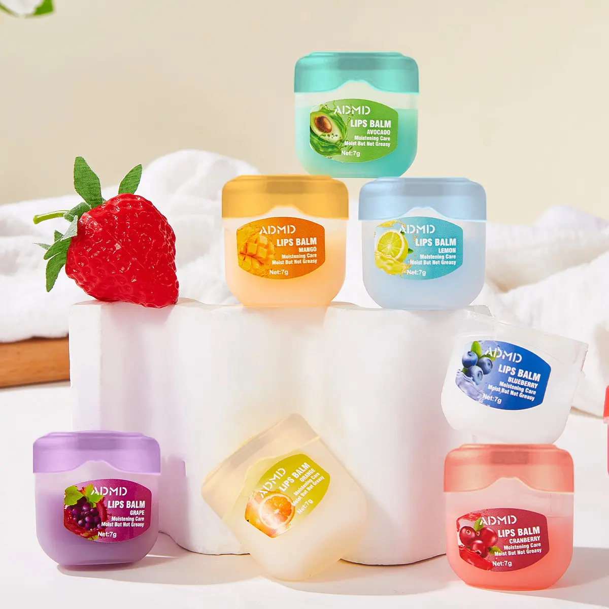 Moisturizing Lip Balm Set Hydrating Lip Mask Lip Care for Men and Women