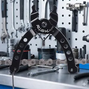 Mini Chain Tool Kit: Quick Link Pliers for Mountain & Road Bike Repair. Compact Portable Multi-Tool with Anti-Slip Grip. Emergency Magic Link Installation Set for Cycling Accessories.