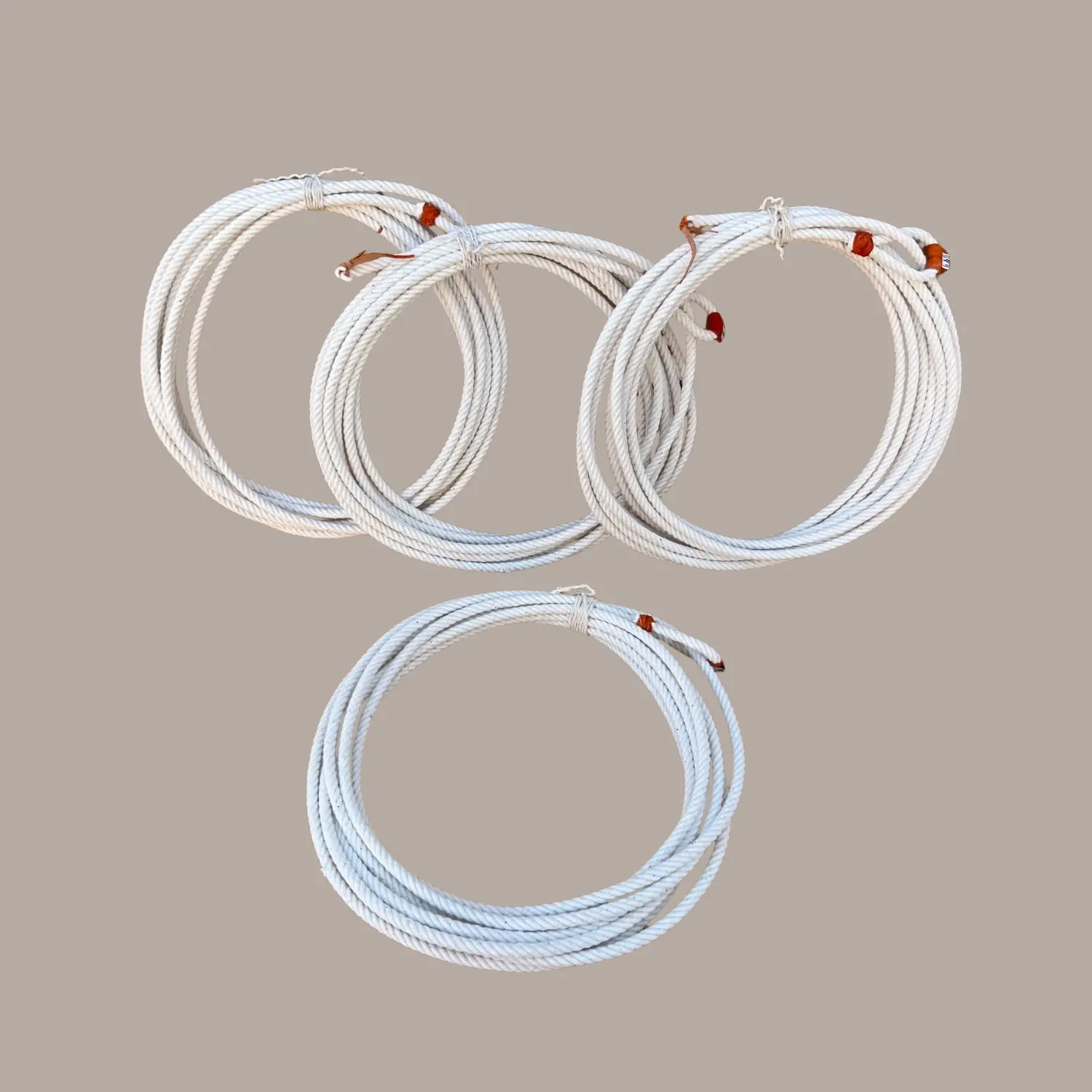 27ft Kids Western Lariat Rope, Beginner Cowboy Rodeo Lasso for Ranch Training and Outdoor Practice
