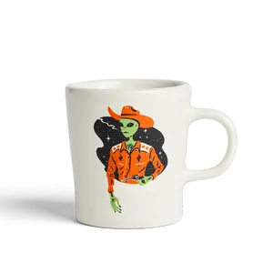 Sam Larson x Created Co. - Alien Cowboy - 9oz Ceramic Mug