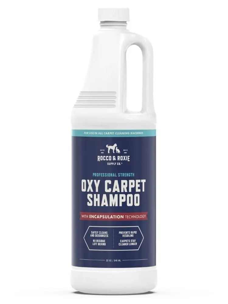 Rocco & Roxie Oxy Carpet Cleaner Solution for Pets, Use in Any Carpet Shampooer Machine for Deep Fresh Cleaning Rocco & Roxie Oxy Carpet Cleaner Solution for Pets, Use in Any Carpet Shampooer Machine for Deep Fresh Cleaning