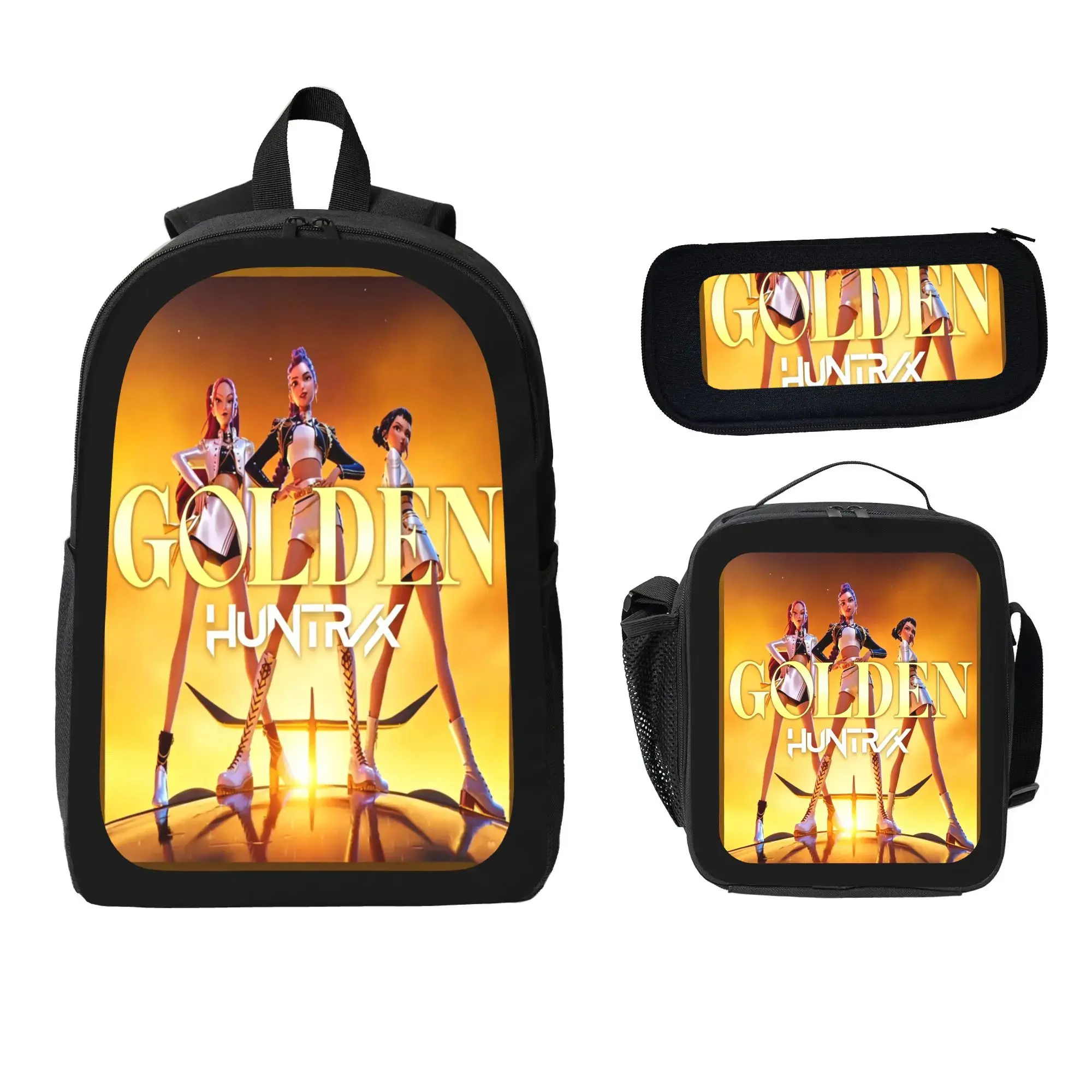 Trendy Fantasy K-Pop Demon Hunters Complete Matching School Bag Set Back To School Essentials,back to school,back to school haul