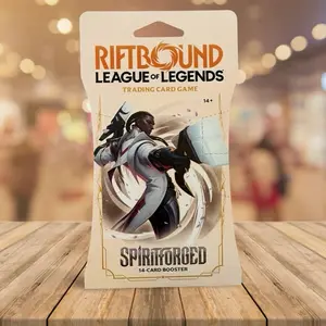 Riftbound League of Legends: Spiritforged booster pack (Live rip)