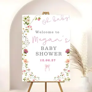 Welcome Poster, Baby Shower Welcome Sign