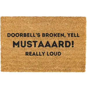 Doorbell Broken doormat, Welcome Mat, Funny doormat
