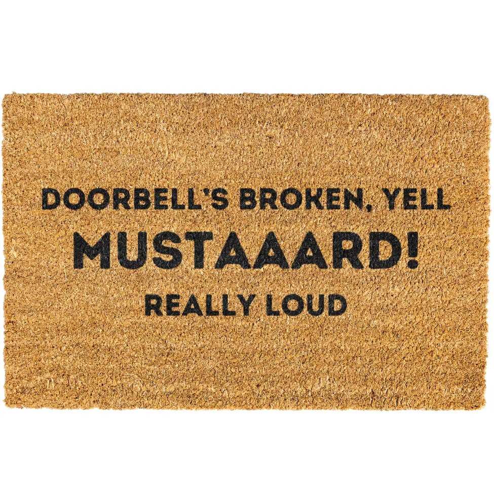 Doorbell Broken doormat, Welcome Mat, Funny doormat Doorbell Broken doormat, Welcome Mat, Funny doormat