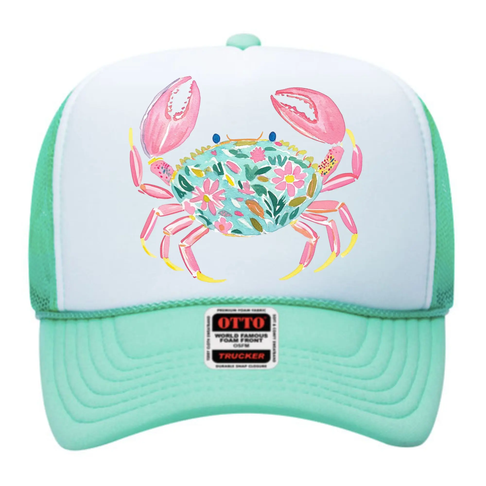 Preppy Crab Trucker Hat Preppy Crab Trucker Hat
