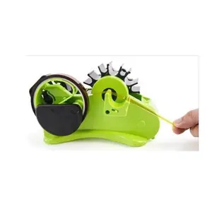 High Heat Tape Dispenser with Dual-Roll Cores, Compartment Slot and Wide Range of Applications for Office Cutting Supplies