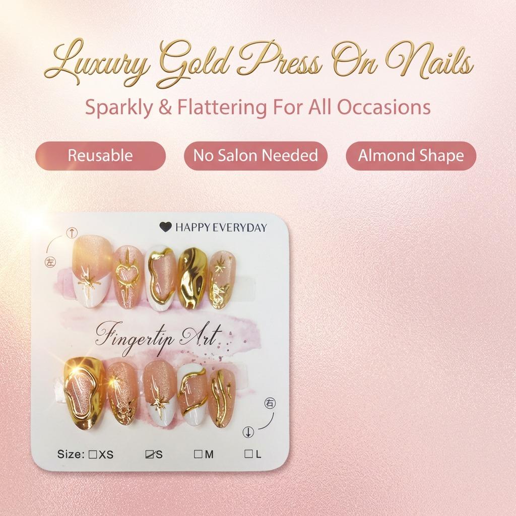 Nail art and nail piercing 3D shell