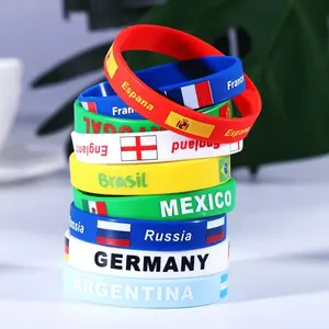 Sports Gift for National Flag Country Flag Wristband Arm Band