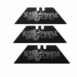 Laser Engraved Utility Blades 3-pack (we the people)