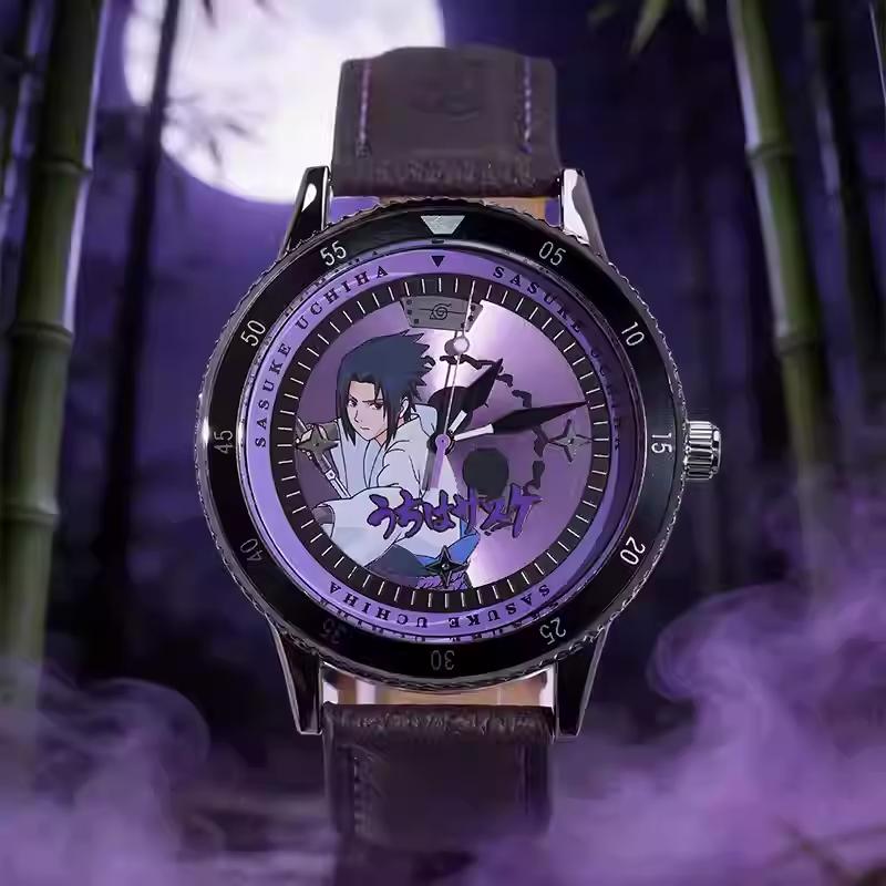 MINISO Naruto Shippuden "Bonds of Shinobi" Mystery Watch Blind Box,Cute Collectible Anime Watch ,Retro Stylish Cute Design  Trendy Watch,Cartoon Gift for Fans Kids Students Adults,Holiday Gift Birthday Gift,Single Box/Whole Set