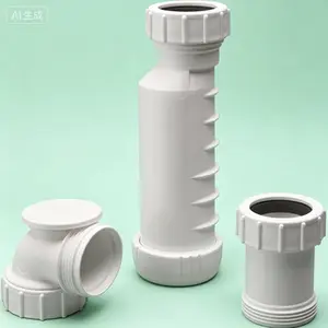 Upgraded HepvO Dry Seal Valve 1-1/2 Inch Waterless P-Trap One-Way Sanitary Valve Prevent Backflow of Air & Wastewater Reusable Plumbing Fixture Five-Year Warranty