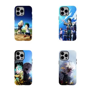 My Hero Academia Anime-Style Smartphone Casing, Cellphone Accessories for iPhone 17/16/15/14/13/12/11 ProMax Plus & Samsung Devices, Ideal Gift for Fans