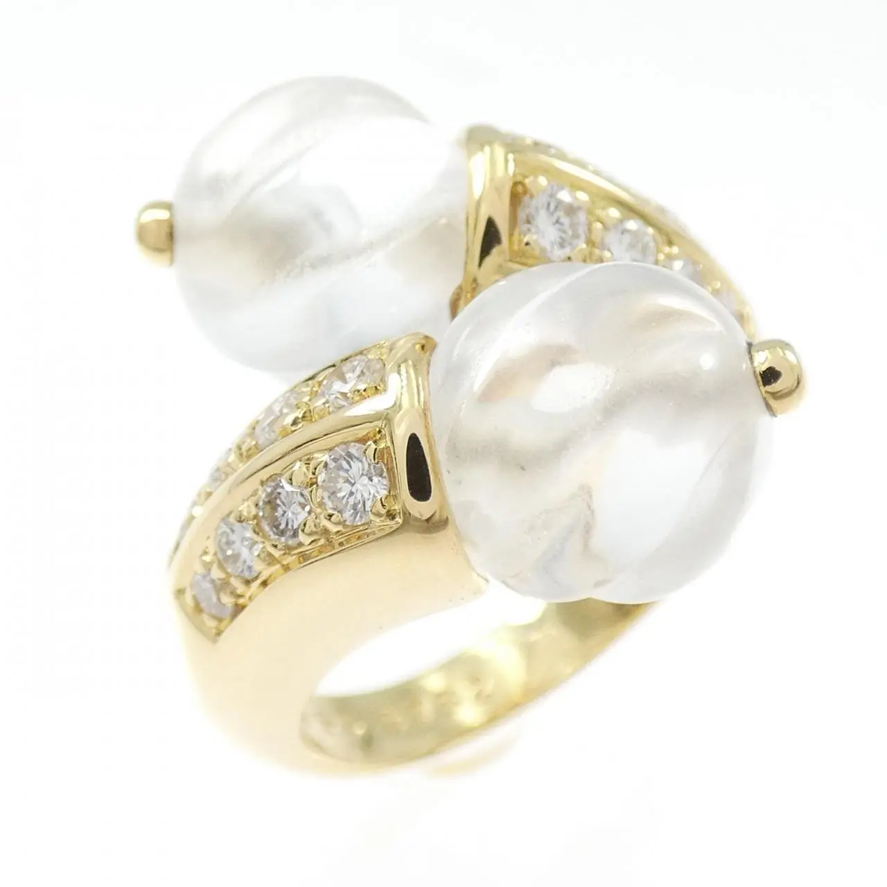 Boucheron Rock Crystal Au750 Ring