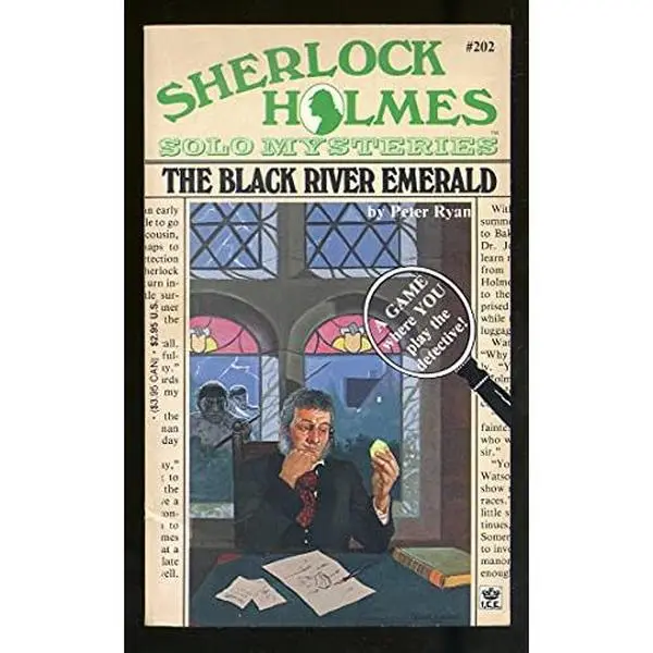 USED-The Black River Emerald (Sherlock Holmes Solo Mysteries) by Peter Ryan (Paperback)