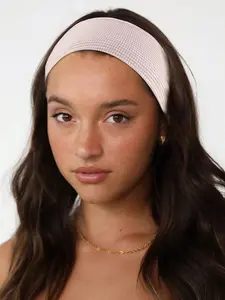 5 pieces/set of women's soft non slip headband, Elastic headbands, with bow, stripe, elastic yoga sports hair accessory, multi-functional daily wear winter scarf for women, Bandanas soft headband for women, headband for women