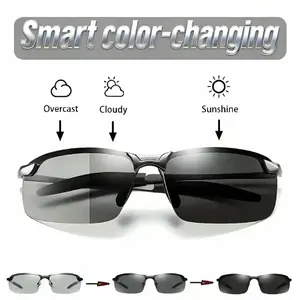 HD Polarized Photochromic Sunglasses UV400 Protection Ultralight Eyewear for Men and Women 2026 Summer Fashion Accessories