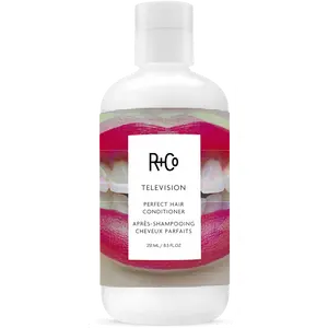 R+Co TELEVISION Perfect Hair Conditioner - Shea Butter, Juniper Fruit Extract for Stronger, Healthier-Looking Hair, 8.5oz
