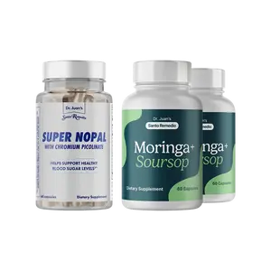 Super Nopal + Moringa (2 bottles)