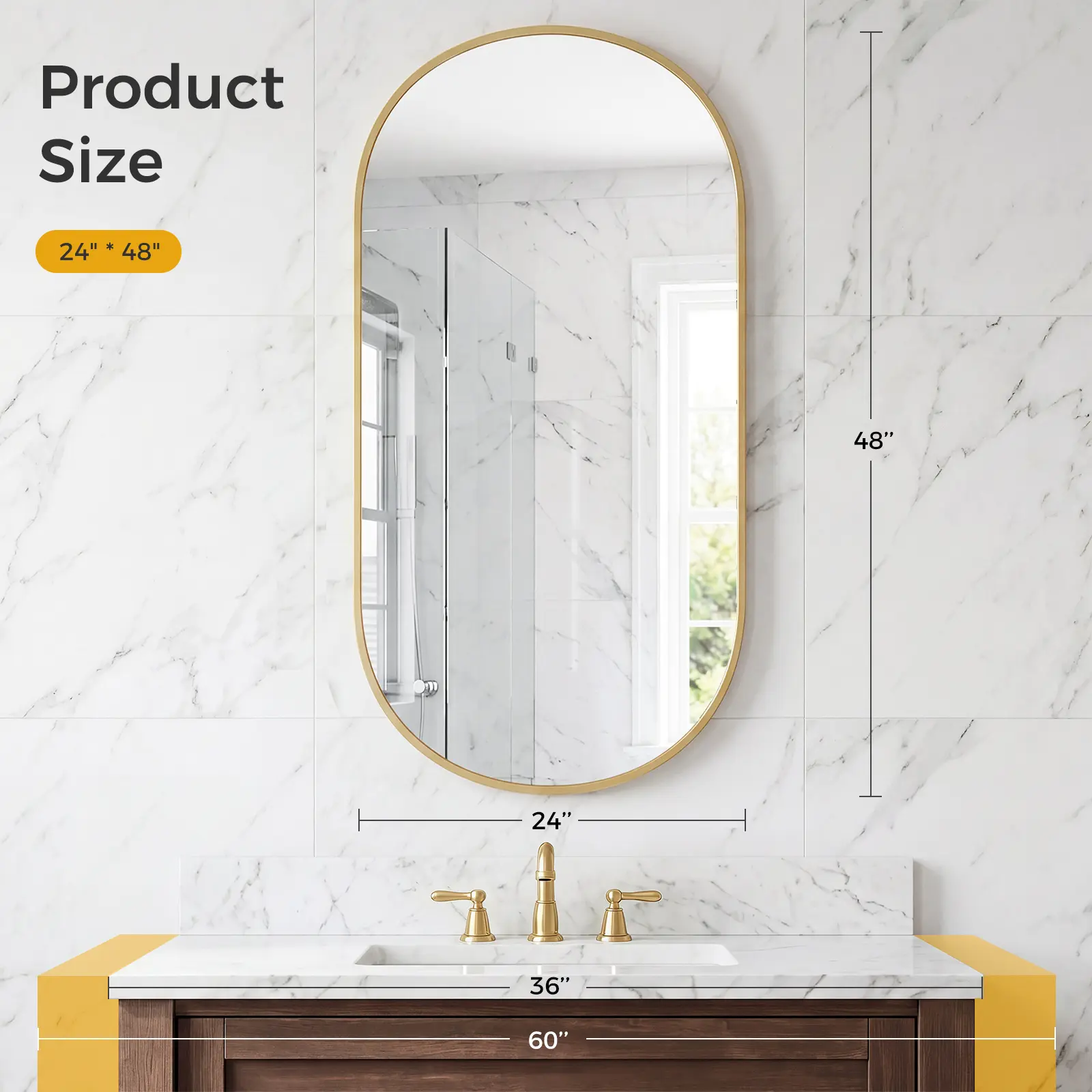 Gold-24"*48"