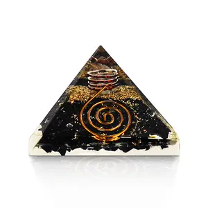 AYANA Piezo Orgonite Pendant for EMF Protection & Energy Amplification – Powerful Crystal Tool for Chakra Balancing, Aura Cleansing & Spiritual Wellness