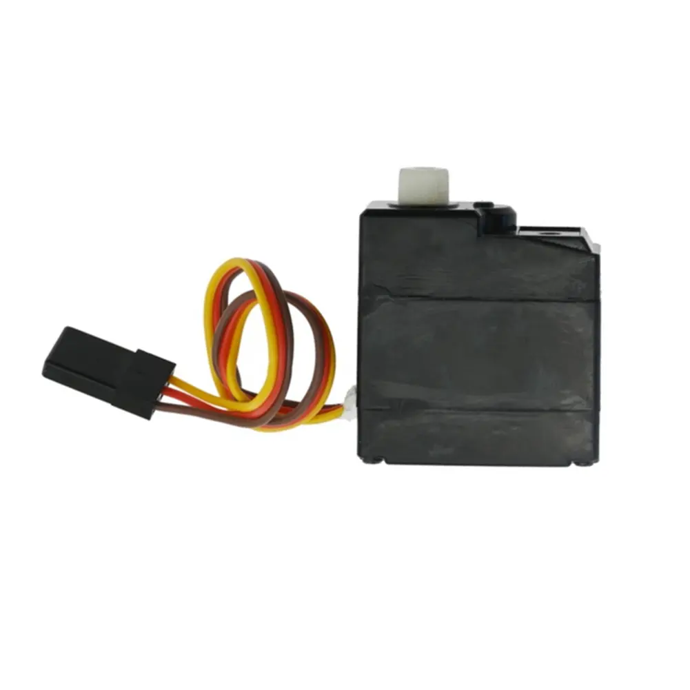 Brushless 3-Wire 17G Servo Accessory, Composite Material Upgrade Part for SCY 16101,16102,16103,16201 Pro 1/16 Brushless RC Cars, Easy to Replace Vehicle & Remote Control Toys Component, As Shown